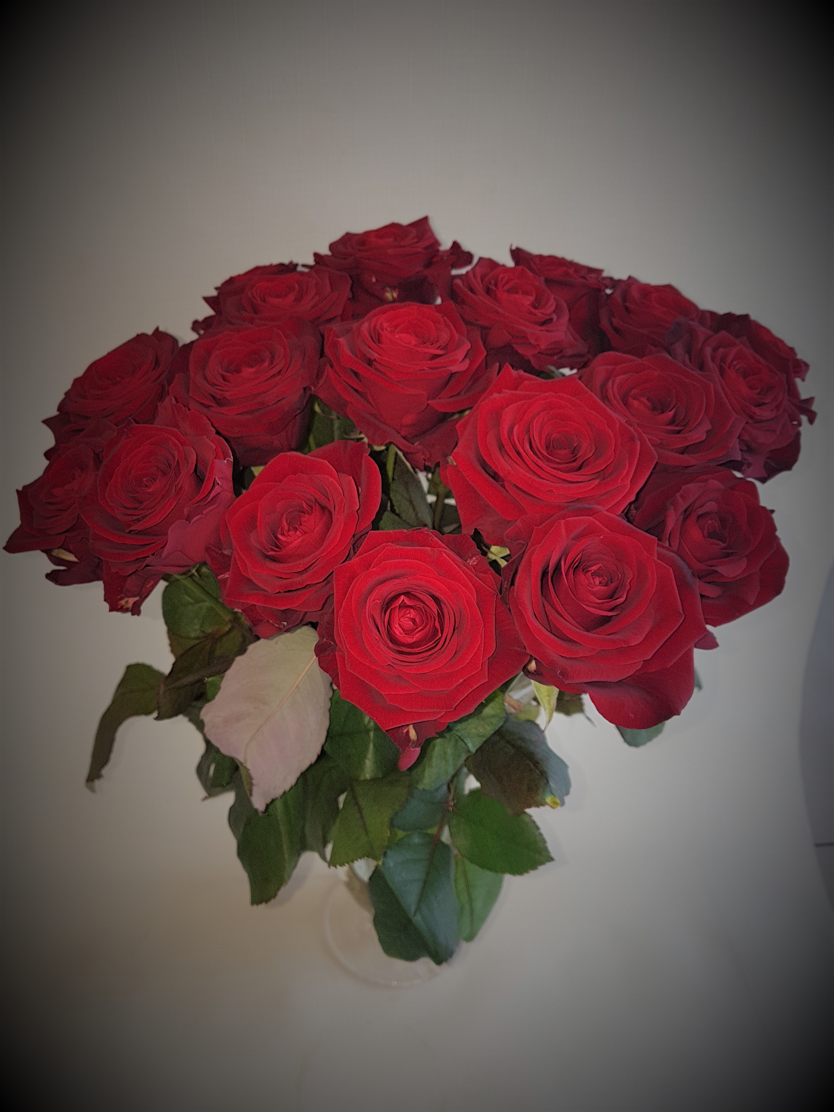 BUKIET 30szt czerwonych róż